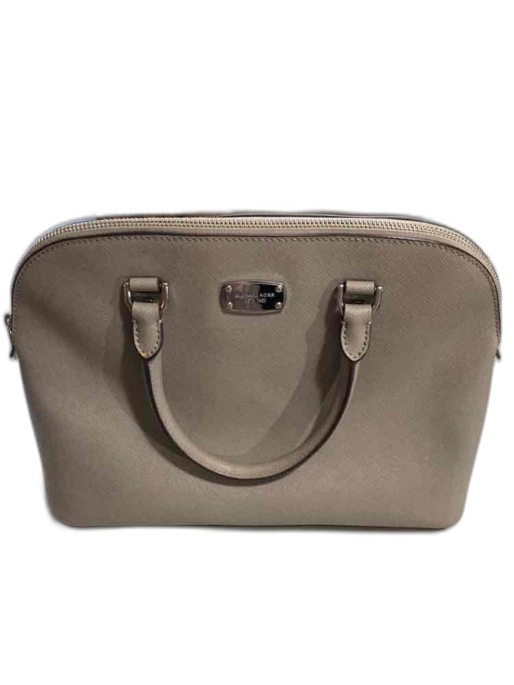 Michael Kors Light Grey Leather Bag LIKE NEW